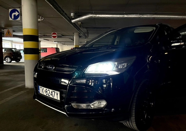 Ford Kuga cena 39500 przebieg: 177000, rok produkcji 2014 z Kielce małe 562